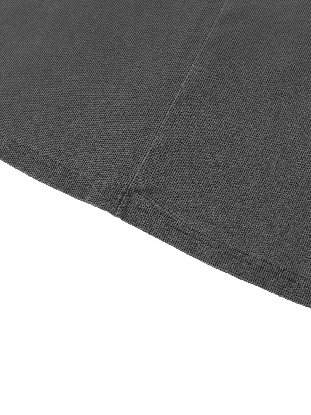 Dyed Washed Drawstring Maxi Skirt